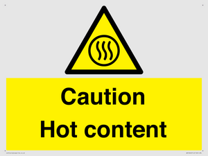 Caution Hot content